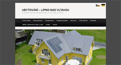 Desktop Screenshot of lipnoapartman.cz