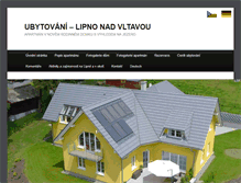 Tablet Screenshot of lipnoapartman.cz